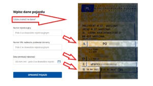 Instrukcja historia pojazdu gov